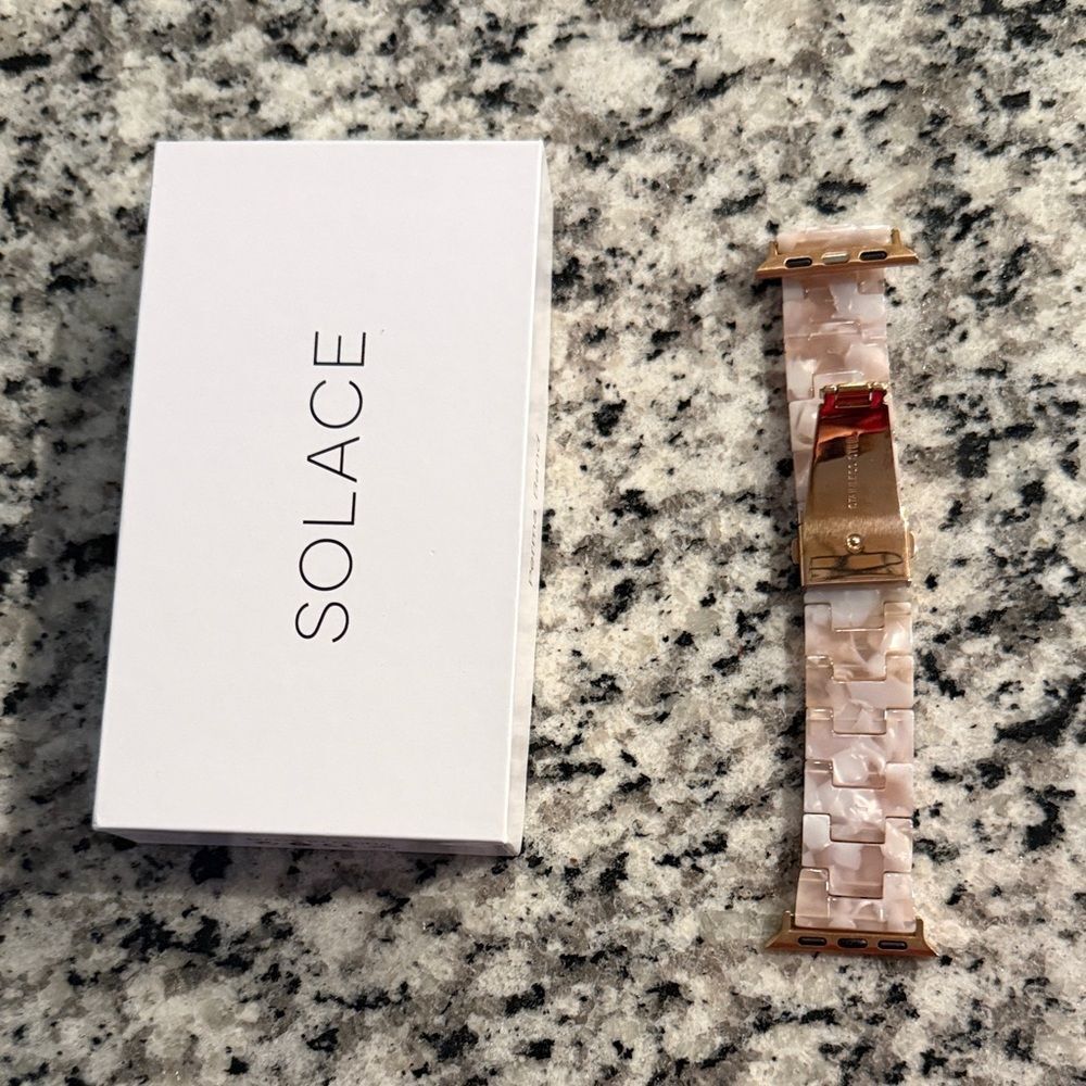 Solace Women's Bracelet in Pink and Gold - Picture 2 of 2